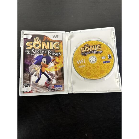 Sonic and the Secret Rings (Nintendo‎ Wii, 2007) Game Complete Tested. - Picture 5 of 7